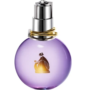 ظرف عطر اکلت لانوین با طراحی بنفش شفاف